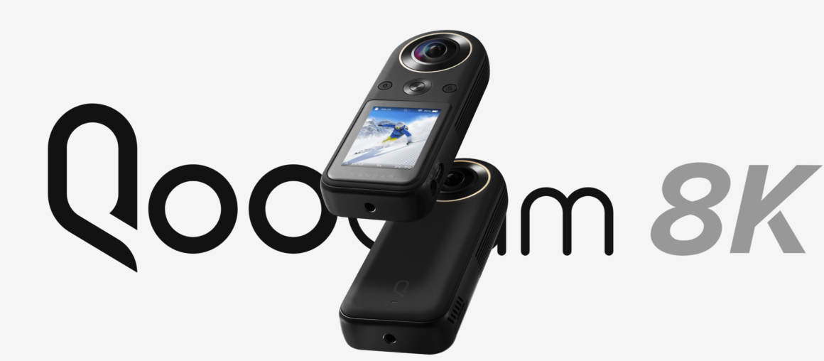 Maailma väikseim 8K-resolutsiooniga 360 kaamera - QooCam 8K
