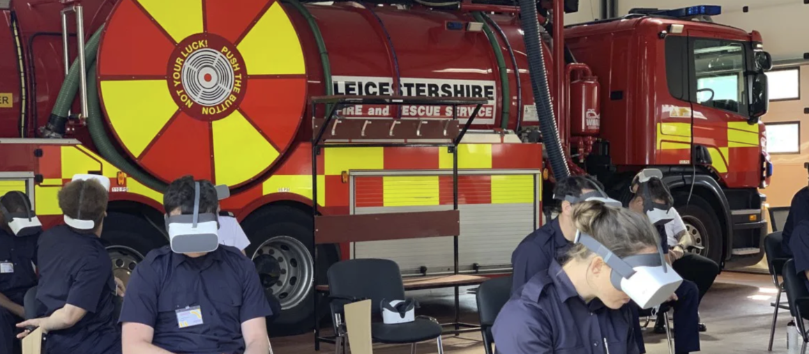 Virtuaalreaalne tuletõrjeõppus on ohutu ja praktiline õppevahend