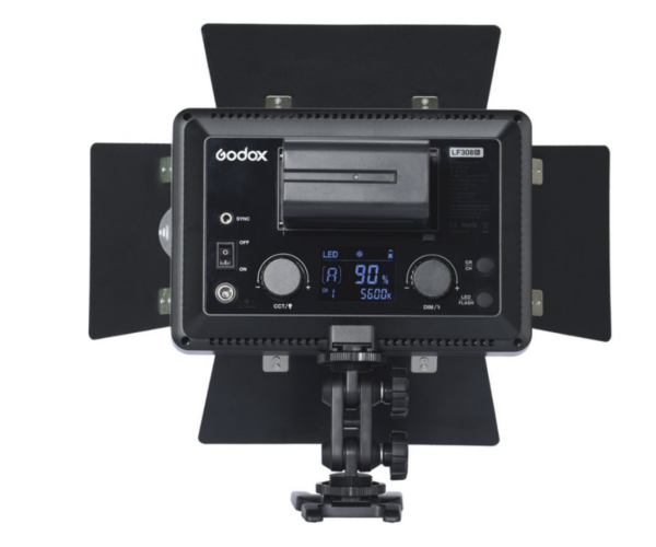 LED-panel-Godox-LF308BI-bi-color-flash