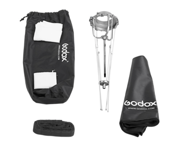 Softbox-GODOX-SB-GUE95 umbrella style with-grid-with-bowens-mount-Octa-95cm