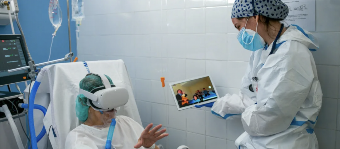 Intensiivravi osakonna COVID-19 patsientide taaskohtumine peredega virtuaalreaalsuse kaudu