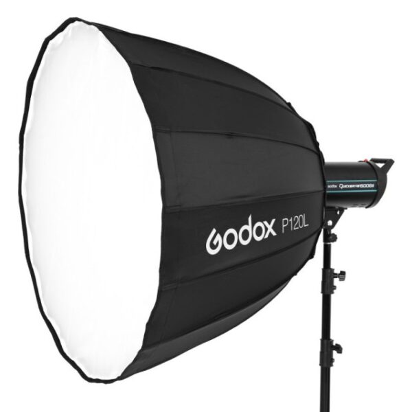 Godox-P120L-Parabolic-hexadecagon-softbox-with-bowens-mount-120cm