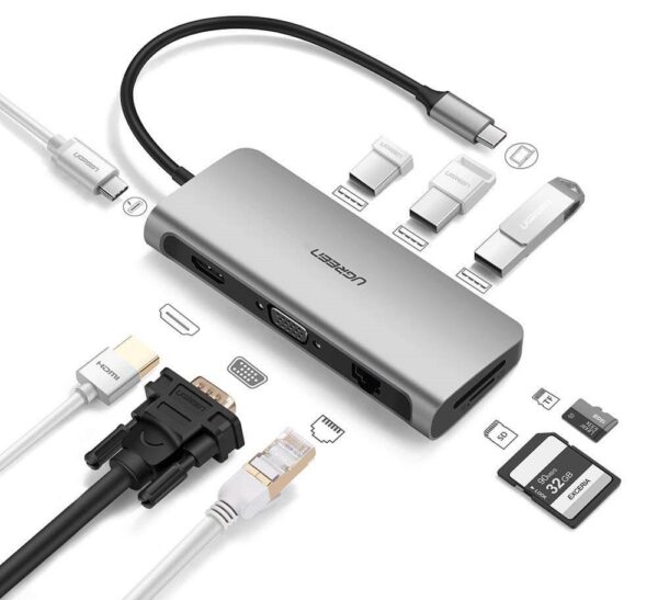 UGREEN-8in1-Adapter-USB-C-to