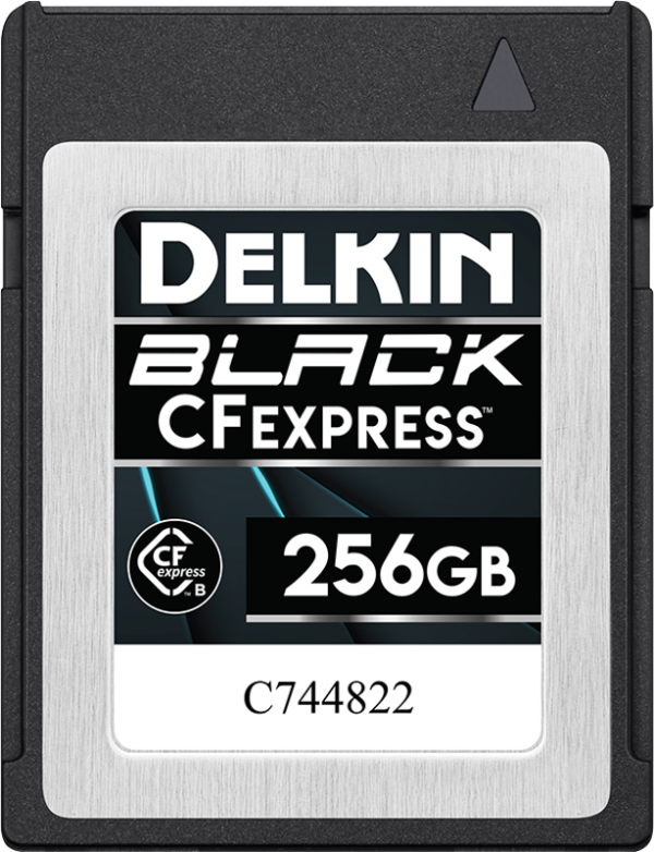 256GB-Delkin-CFexpress-BLACK-R1645/W1400