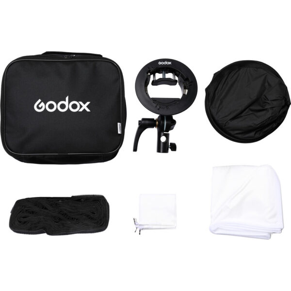 Godox-SGGV8080-Outdoor-Flash-Kit-S2-bracket-Softbox-grid