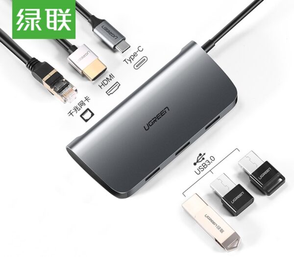 UGREEN-Adapter-6w1-USB-C-to-HDMI-4K