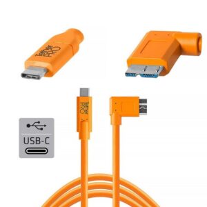 TETHERPRO-USB-C-TO-3.0-MICRO-B-RIGHT-ANGLE-4.6M-ORANGE