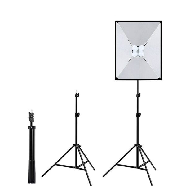 Puluz-Studio-Softbox-50x70cm-Tripod-LED-Bulb-4