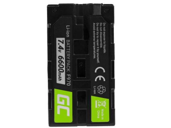 Green-Cell-NP-F970-7.4V-6600mAh-battery