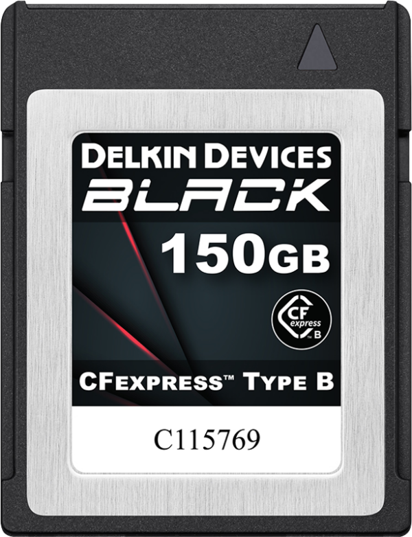 150GB-Delkin-CFexpress-BLACK-R1725/W1530
