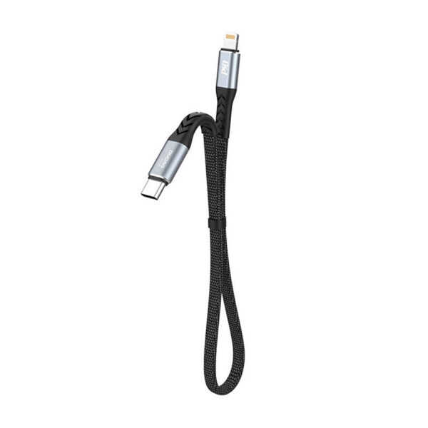 dudao-usb-c-to-lightning-20w-pd-0-23m-cable-black