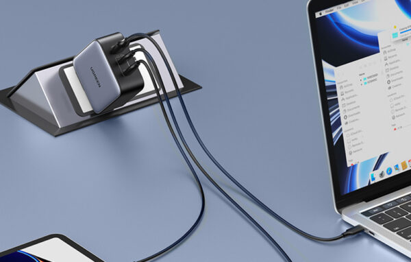 Ugreen Nexode wall charger 2x USB-C and USB 65W