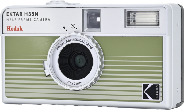 KODAK EKTAR H35N Camera Striped Green