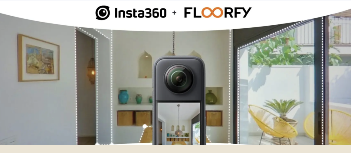 Insta360 teeb koostööd platvormiga Floorfy muljetavaldavate 360-kraadiste virtuaaltuuride loomiseks