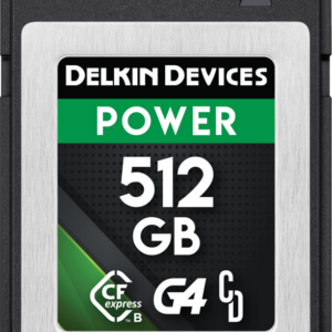 512GB Delkin CFexpress Power R1780/W1700 G4