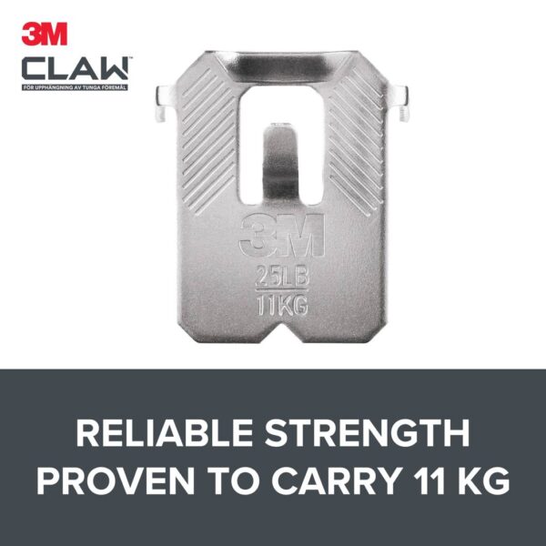 3M Claw Hook for drywall hold 11 kg 2 hooks