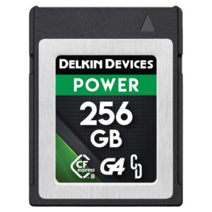 256GB Delkin CFexpress Power R1780/W1700 G4