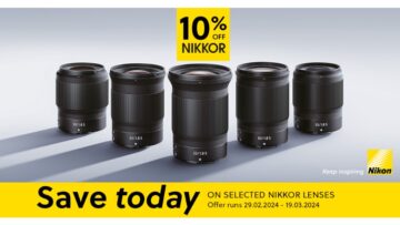 Nikon objektiivide kevadkampaania