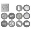 Nanlite GOBO Set 1 for PJ-BM