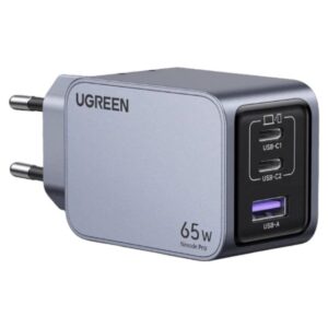 UGREEN X755 Nexode Pro USB-A 2 USB-C 65W GaN Tech Fast Charger