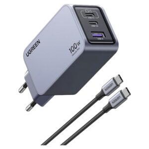 UGREEN X757 Nexode Pro USB-A 2 USB-C 100W GaN Tech Fast Charger