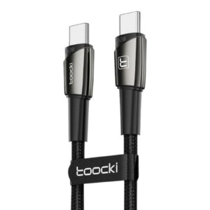 Toocki Charging Cable USB-C to USB-C 1m 140W black