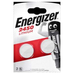 Energizer Lithium Miniature CR2450 2 pack