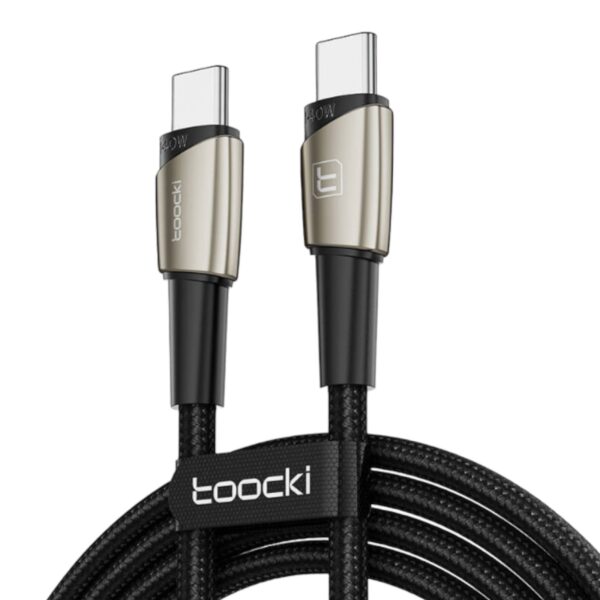 Toocki Cable USB-C to USB-C TXCTT14-LG01-W2 2m 140W pearl nickel