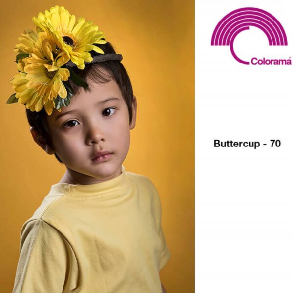 COLORAMA PAPER BACKGROUND 2.72X11M BUTTERCUP