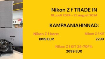 Nikon Z f Trade-In kampaania