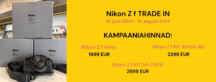 Nikon Z f Trade-In kampaania