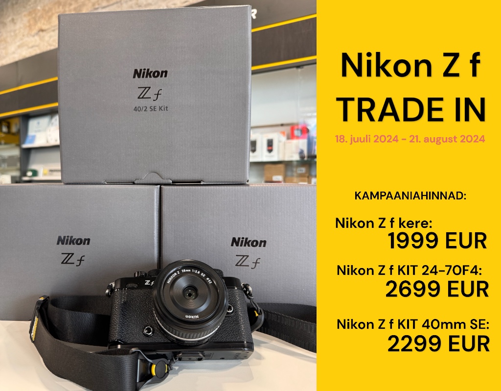 Nikon Zf suvelõpu kampaania