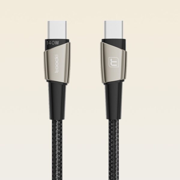 Toocki Cable USB-C to USB-C TXCTT14-LG01-W2 2m 140W pearl nickel