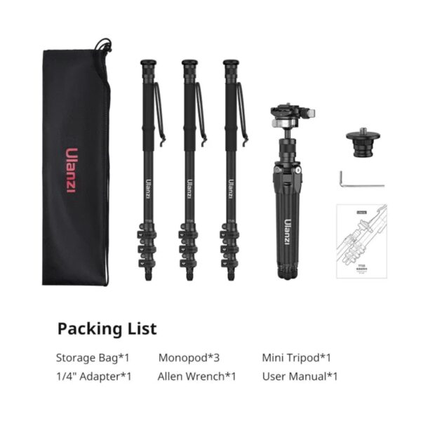 Ulanzi TT35 Hicking Stick Tripod Kit