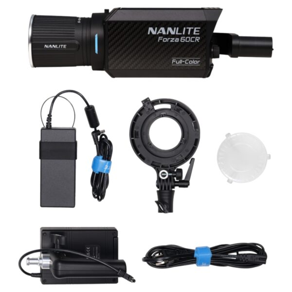 NanLite Forza 60CR RGBLAC led spotlight with CRMX Wireless DMX