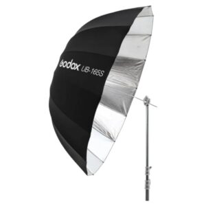 Godox UB-165S parabolic umbrella silver