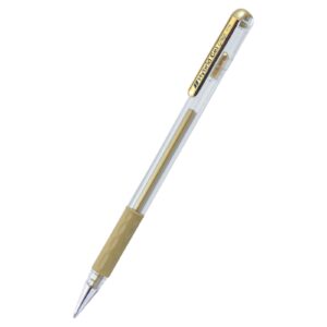 Pentel K118-X Hybrid Gel Grip Roller 0.8mm Gold