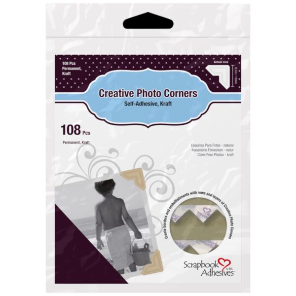 Photo corners Nature 108pcs