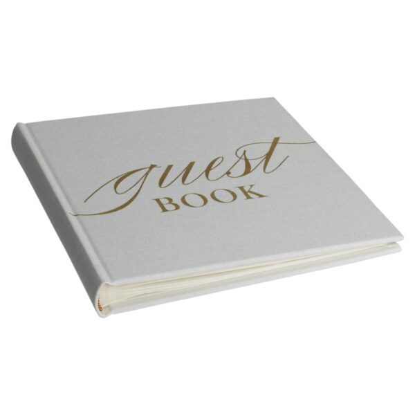 Focus Base Line Canvas Album 20x20 Guestbook White