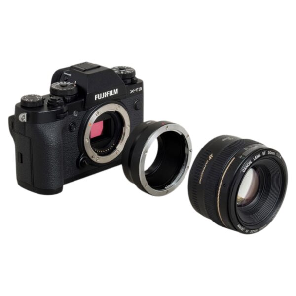 Urth Lens Mount Adapter Compatible with Canon EF / EF-S Lens to Fujifilm X Camera Body