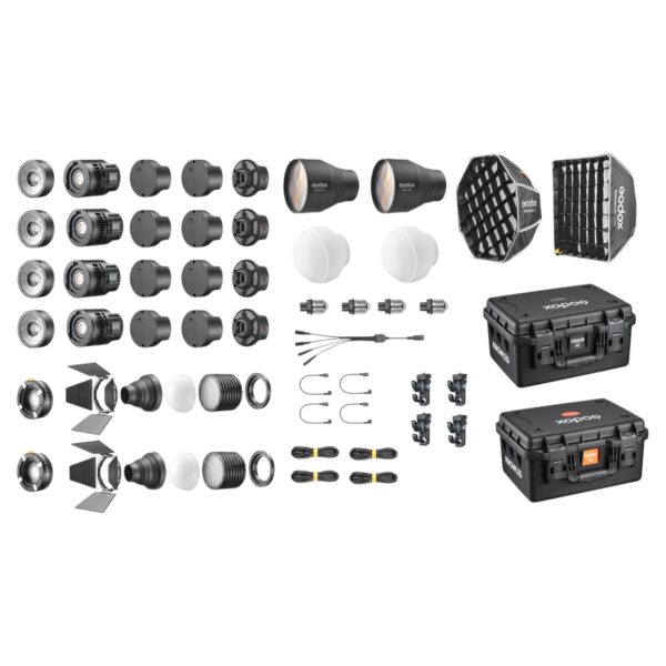 Godox KNOWLED MS60R K4 RGB LED 4 Light Kit