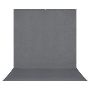 Westcott X-Drop Pro Wrinkle-Resistant Backdrop Neutral Gray Sweep 8 x 13