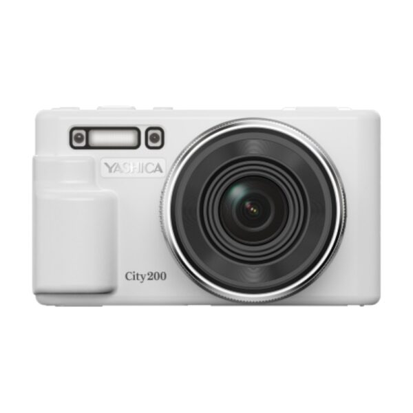 YASHICA City200 72MP digikaamera valge