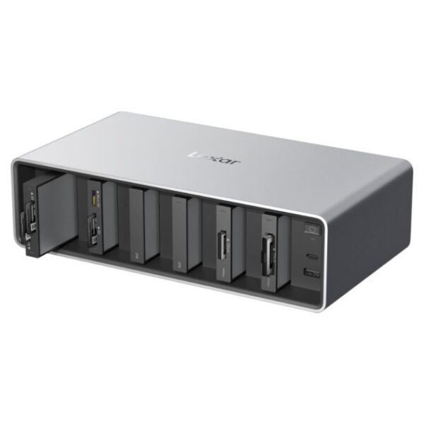 Lexar Professional Workflow with Thunderbolt4 uplink 6 Module bay