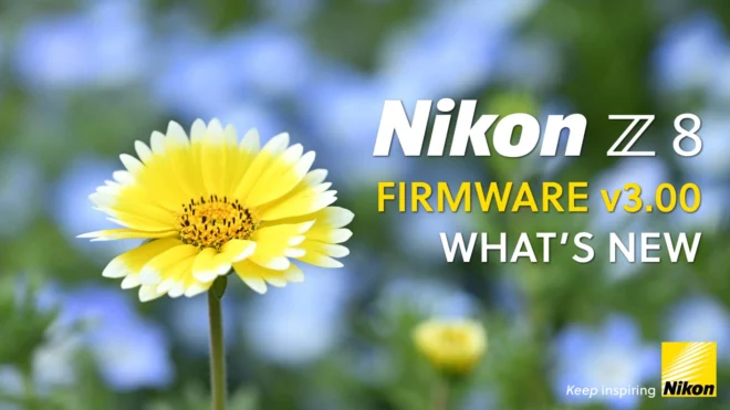 Nikon Z8 püsivara 3.0