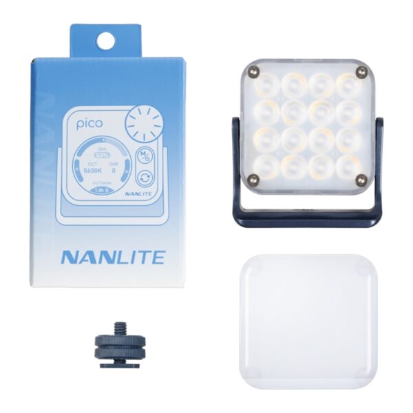Nanlite Pico LED Mini Pocket Light Black