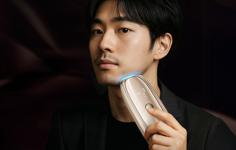 IPL-epilaator ANLAN 02-ATMY52-0RE hoolitseb meeste naha eest