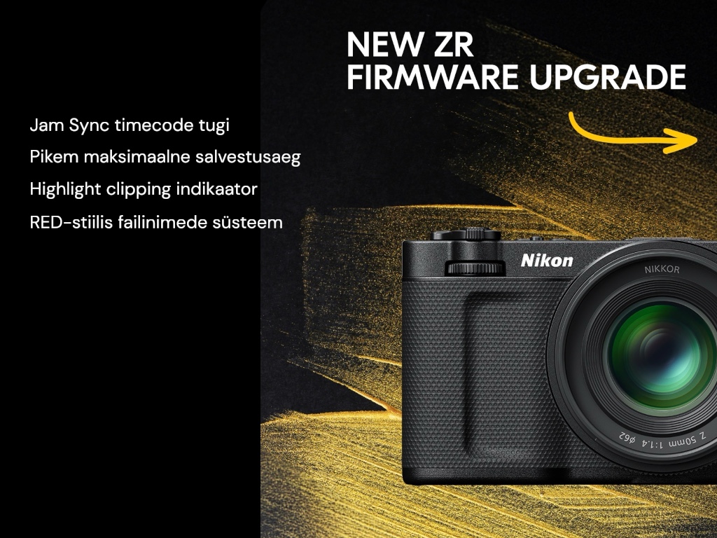 Nikon ZR firmware 1.10