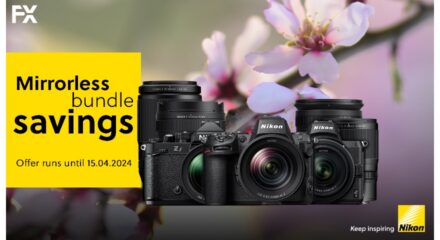 Nikon FX peeglita kaamera kampaania