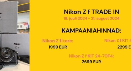 Nikon Z f suvelõpu kampaania